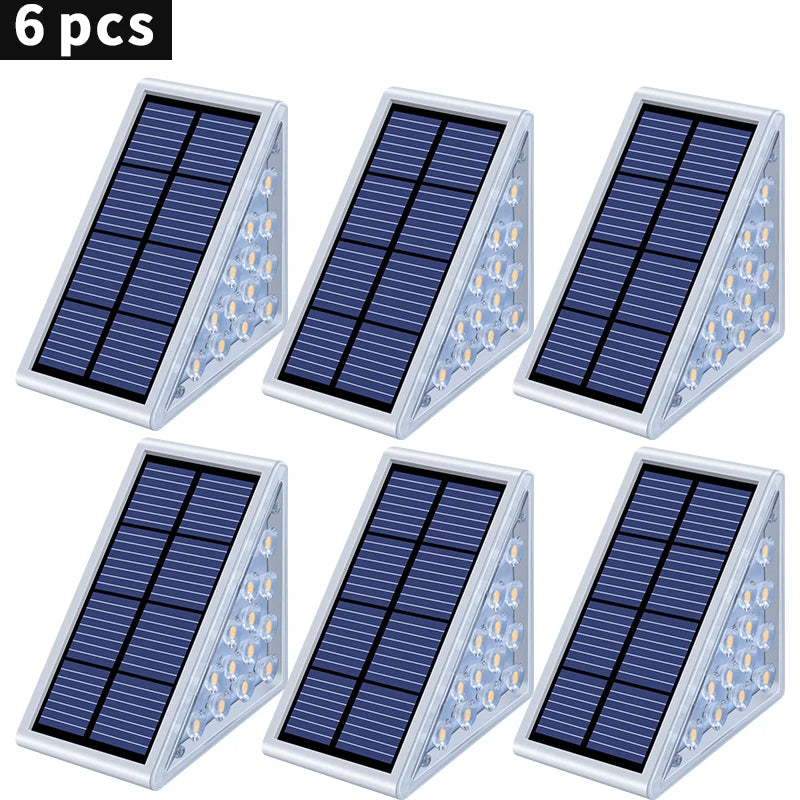 Luz Solar LED para Escaleras IP67 | Impermeable para Jardín y Exterior