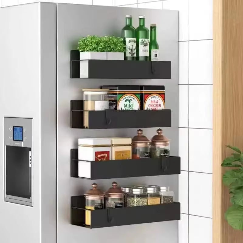 Estante Magnético Premium para Refrigerador – Organización Inteligente para tu Cocina